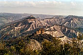 Civita di Bagnoregio, la zona dei calanchi.